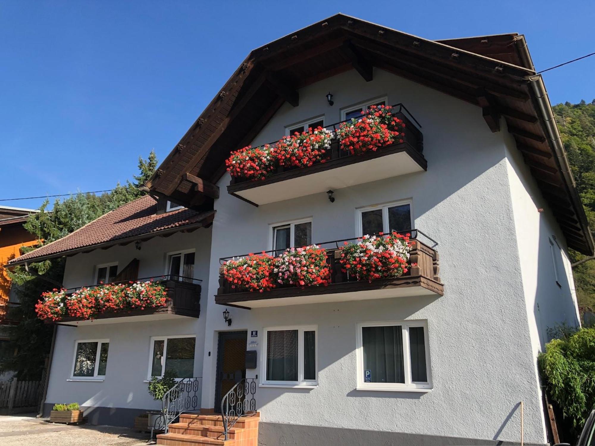 Appartement Kuhglocken Ferienhaus Fuenf Sinne Dobriach Exterior photo